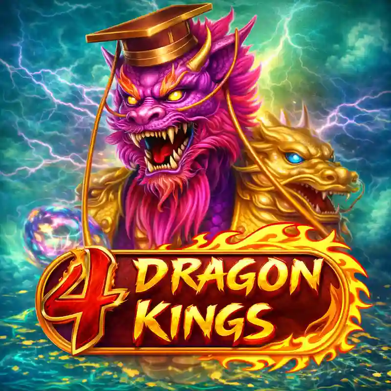 4 Dragon Kings slot game interface at playphp casino